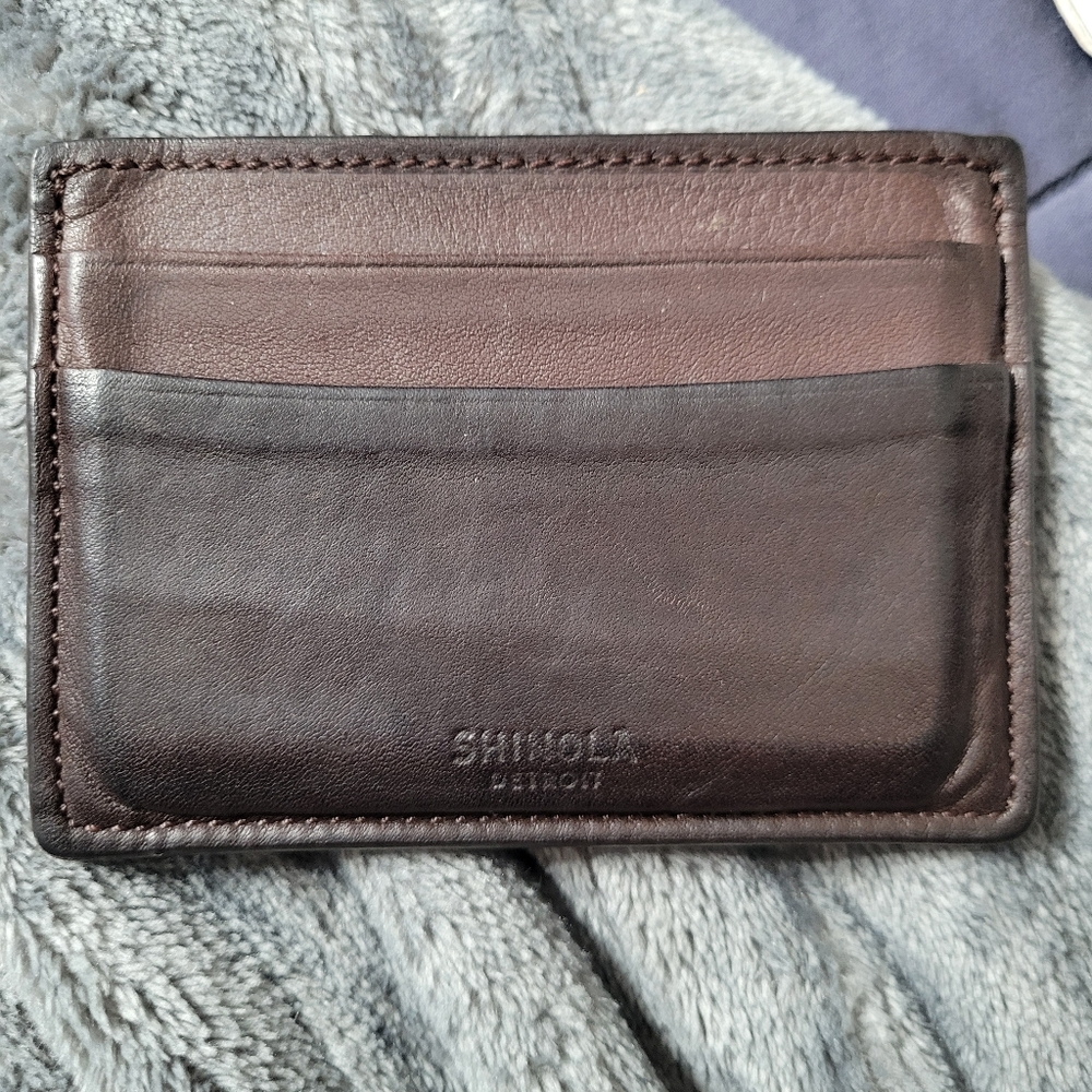 Shinola Slim Wallet
